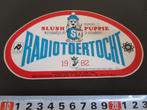 sticker RADIO TOERTOCHT 1983 VVN TROS  SLUSH PUPPIE, Ophalen, Zo goed als nieuw, Bedrijf of Vereniging