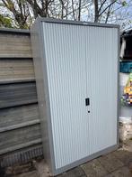 Grote metalen kantoorkast met roldeuren, Huis en Inrichting, Kasten | Roldeurkasten en Archiefkasten, Ophalen, Gebruikt, 100 tot 150 cm