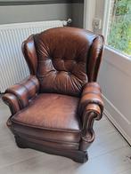 Klassieke lederen oor fauteuil, Ophalen