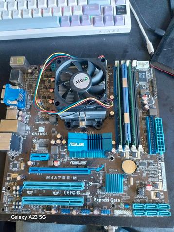 ASUS M4A785-M MOEDERBORD | AMD ATHLON II (2) & 6GB DDR2 beschikbaar voor biedingen
