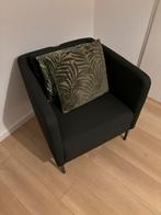 Donkergroene fauteuil (speciale variant van de IKEA EKERÖ), Ophalen, 75 tot 100 cm, Zo goed als nieuw, Stof
