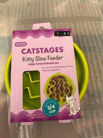 Slowfeeder kat nieuw beschikbaar voor biedingen