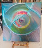 Abstract schilderij 50x50, Antiek en Kunst, Ophalen
