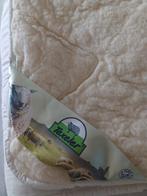 Texeler Volwol Vacht Onderdeken 90x200, Huis en Inrichting, Slaapkamer | Beddengoed, Eenpersoons, Wit, Ophalen of Verzenden, Deken of Dekbed