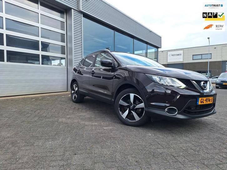 Nissan Qashqai 1.2 Connect Edition Automaat, Pano, Navi, LM, Auto's, Nissan, Bedrijf, Te koop, Qashqai, 360° camera, ABS, Achteruitrijcamera
