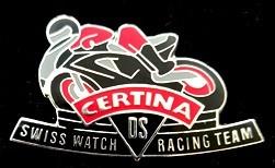 Certina Swiss Watch- Racing Team pin, Verzenden, Nieuw, Sport, Speldje of Pin