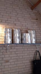 4 kandelaars, Ophalen, Zo goed als nieuw, Overige materialen, Minder dan 25 cm