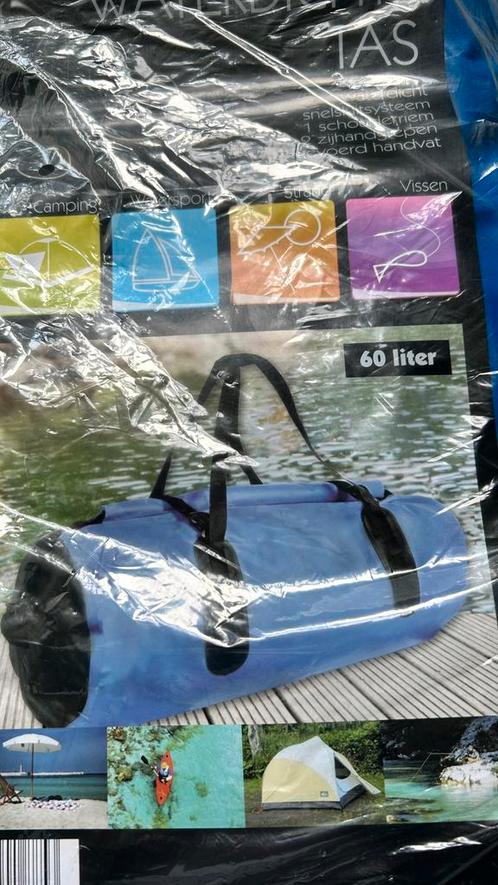Waterdichte tas van 60 liter, Caravans en Kamperen, Kampeeraccessoires, Ophalen