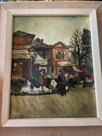 Schilderij van een cafe, Antiek en Kunst, Kunst | Schilderijen | Klassiek, Ophalen