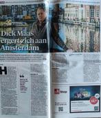 Regisseur Dick Maas # Amsterdamned, De Lift, Flodder, Verzamelen, Ophalen of Verzenden, 1980 tot heden, Nederland, Knipsel(s)