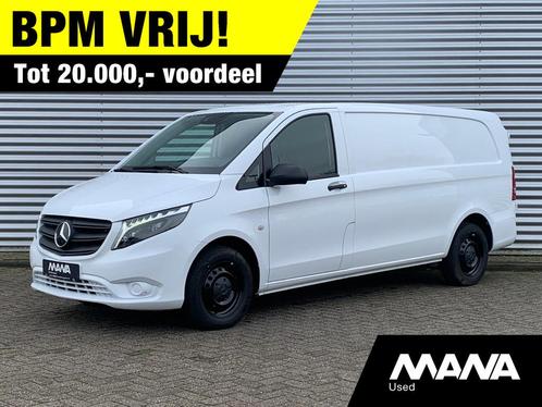 Mercedes-Benz Vito 116 CDI Extra Lang L3 163pk Automaat LED, Auto's, Bestelauto's, Bedrijf, Te koop, ABS, Achteruitrijcamera, Airbags