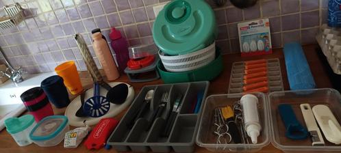Ongeveer 50 delen keukenspulletjes Alles voor € 5,-, Diversen, Rommelmarktspullen, Zo goed als nieuw, Ophalen of Verzenden