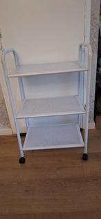 Keukentrolly / stellingkastje, Ophalen