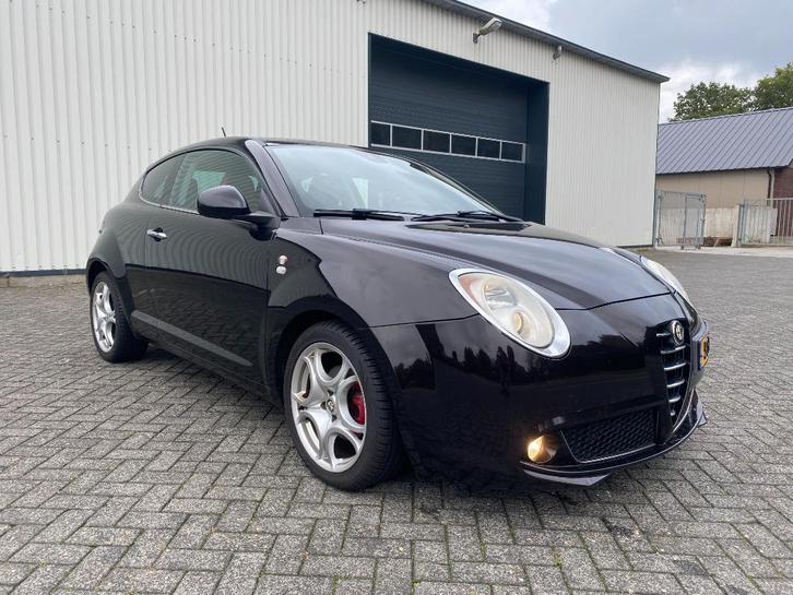 Alfa Romeo MiTo 1.3 D 62KW 2012 Zwart, Auto's, Alfa Romeo, Bedrijf, MiTo, ABS, Airbags, Airconditioning, Alarm, Boordcomputer