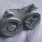 Antiek Houten Batik Stempel Indonesië Nederlands-Indië, Verzenden