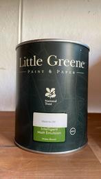 LITTLE GREENE 1 Ltr muurverf verf Mazarine 256, Doe-het-zelf en Verbouw, Minder dan 5 liter, Ophalen, Zo goed als nieuw, Lak