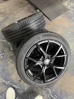 17 INCH BANDEN + VELGEN 4 STUKS, Ophalen of Verzenden, 17 inch, Zomerbanden, Band(en)