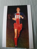 Johan Cruijff als gastspeler van Paris Saint Germain, Ophalen of Verzenden, Zo goed als nieuw, Ajax, Poster, Plaatje of Sticker
