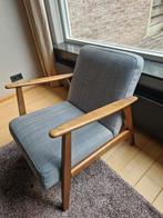 Fauteuil, Huis en Inrichting, Fauteuils, Ophalen, Hout, Gebruikt, 75 tot 100 cm