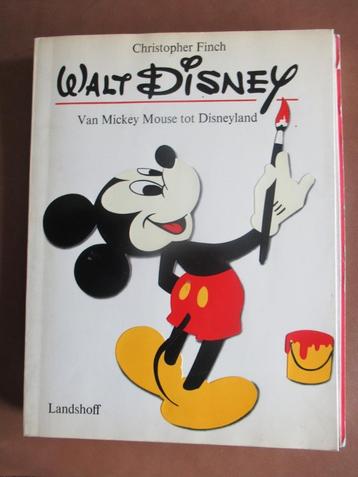 WALT DISNEY Boek Van Mickey Mouse tot Disneyland 1975  