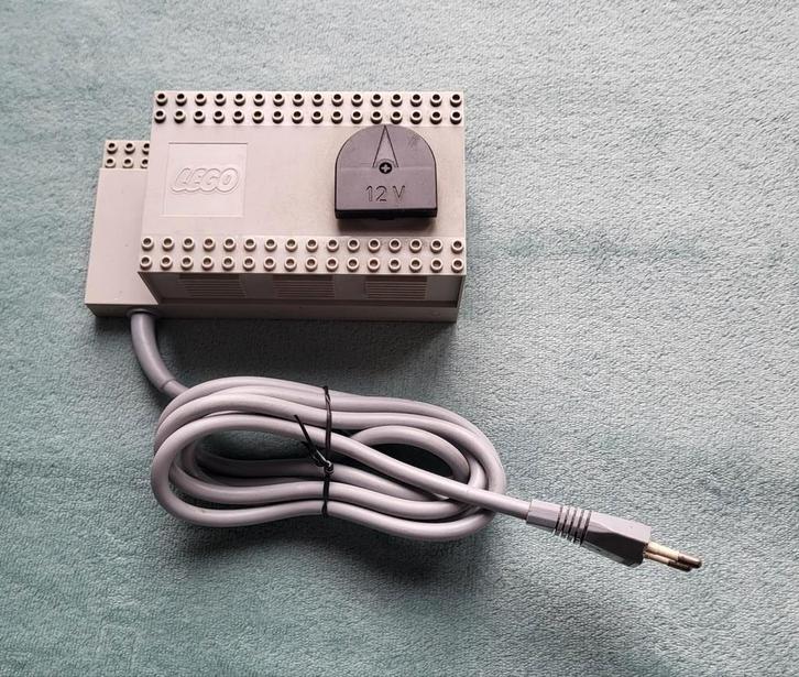 Lego trein 12 Volt grijze rails transformator (set 7864), Kinderen en Baby's, Speelgoed | Duplo en Lego, Gebruikt, Lego, Complete set