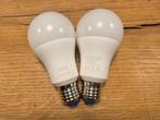 2x WiZ Colors E27 Lampen, Led-lamp, Minder dan 30 watt, Zo goed als nieuw, E27 (groot)
