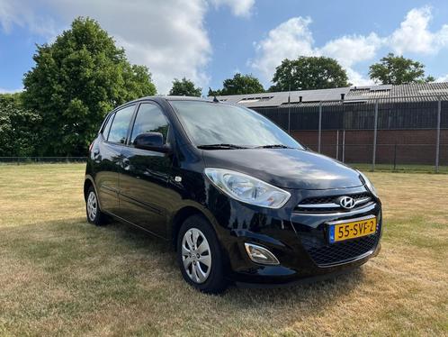 Hyundai i10 1.1 I 5DR 2011 Zwart Airco, Auto's, Hyundai, Particulier, i10, ABS, Airbags, Airconditioning, Centrale vergrendeling