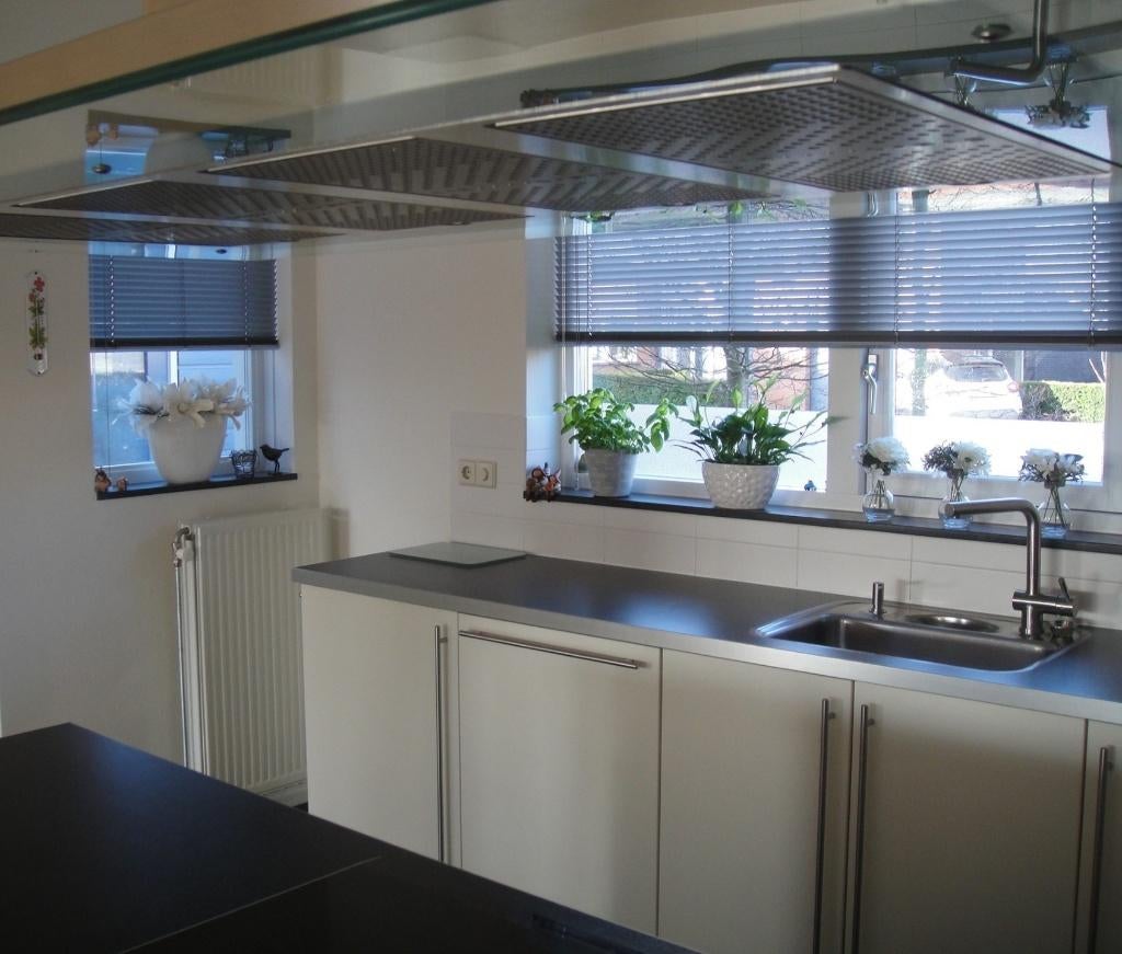 Keuken met eiland Next 125, Huis en Inrichting, Keuken | Complete keukens, Ophalen, Gebruikt, Wit, Overige typen