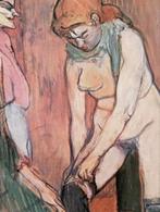 Henri Toulouse-Lautrec offset prent naakt erotiek, Antiek en Kunst, Verzenden