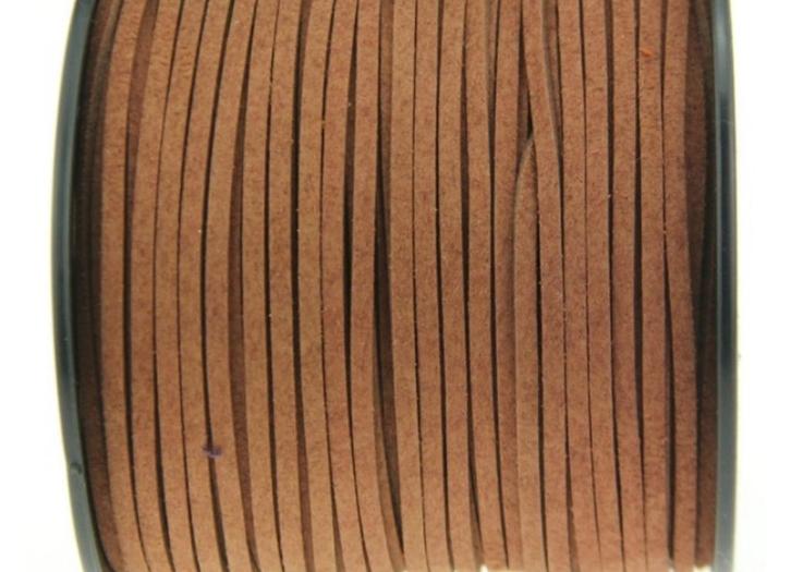 ket. 1 meter suède koord in 3 kleuren, Sieraden, Tassen en Uiterlijk, Kettingen, Nieuw, Overige materialen, Overige kleuren, Verzenden