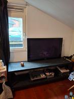 Zwart TV Meubel Mango Hout, Ophalen, 150 tot 200 cm, Zo goed als nieuw, Minder dan 100 cm