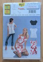 Naaipatroon Burda young fashion 8517 blouse en jurk, Hobby en Vrije tijd, Kledingpatronen, Ophalen of Verzenden, Gebruikt, Vrouw