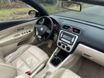 Volkswagen Eos 2.0-16v FSI | leder | airco | 6 versnellingen, Gebruikt, 4 cilinders, 4 stoelen, Zwart