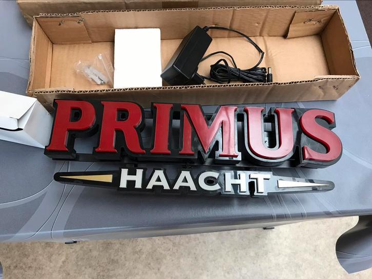 Primus Haacht LED lichtreclame, Verzamelen, Merken en Reclamevoorwerpen, Nieuw, Lichtbak of (neon) lamp, Ophalen of Verzenden