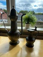 Antieke Tinnen Kannen Set, Ophalen of Verzenden