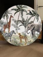 Muurcirkel jungle (100cm), Kinderen en Baby's, Kinderkamer | Inrichting en Decoratie, Ophalen, Zo goed als nieuw, Wanddecoratie