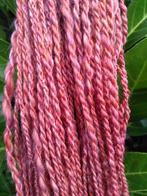 Merino / Bamboe wol 'herfstrood' handgesponnen, Ophalen of Verzenden, Nieuw, Breien of Haken, Wol of Garen