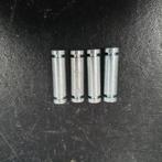 4x Almawood metalen schappendragers, plankendragers, legbor, Niet ingevuld, Gebruikt, Niet ingevuld, Niet ingevuld