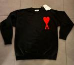 AMI Paris Ami de Cœur sweater - zwart, Kleding | Heren, Truien en Vesten, Ami Paris, Zwart, Nieuw, Ophalen of Verzenden