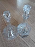 Chrystal karaf. 2stuks in 1x te koop, Ophalen, Zo goed als nieuw