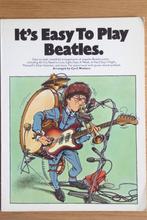 It's Easy to Play the Beatles, Muziek en Instrumenten, Bladmuziek, Verzenden, Zo goed als nieuw, Artiest of Componist, Piano