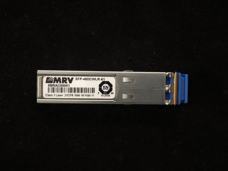 MRV SFP-48DCWLR-57 OC48 CWDM 1570nm 80km, Computers en Software, Netwerk switches, Gebruikt, Ophalen of Verzenden