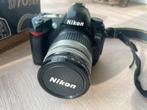 Nikon D70s met 28-80mm lens + accessoires, Gebruikt, Spiegelreflex, Ophalen of Verzenden, Nikon