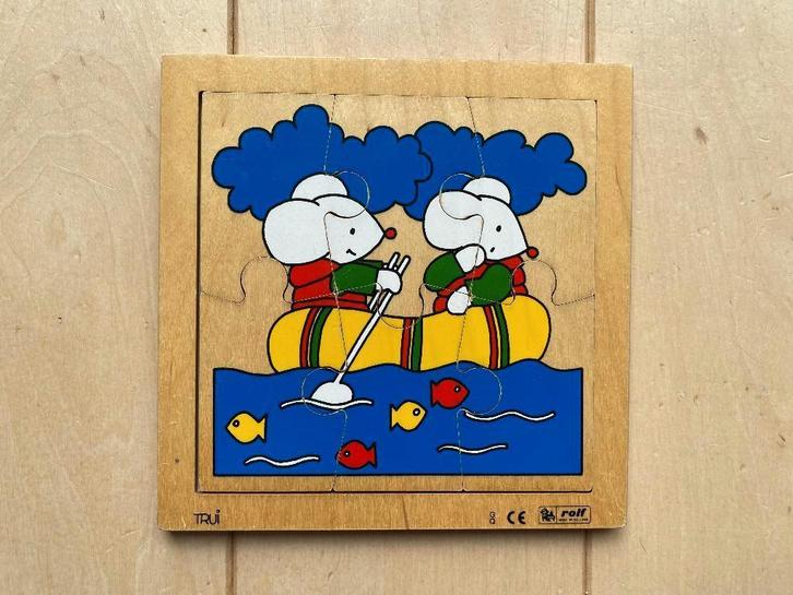 Rolf puzzel, Kinderen en Baby's, Speelgoed | Houten speelgoed, Gebruikt, Ophalen of Verzenden