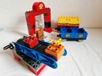 Duplo laadplatform voor de trein + 2 wagons, Kinderen en Baby's, Speelgoed | Duplo en Lego, Ophalen of Verzenden, Gebruikt, Duplo