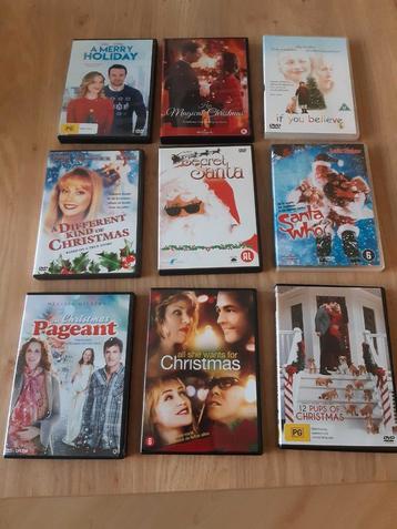 9 kerst film christmas movies Incl.verz.kosten  beschikbaar voor biedingen