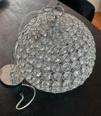 Mooie hanglamp bol met een soort  kristallen, Ophalen of Verzenden, Minder dan 50 cm
