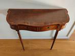Vintage consoletafel met 2 lades, Antiek en Kunst, Ophalen
