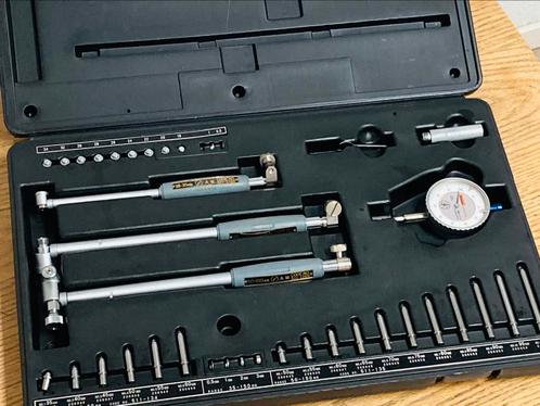 Mitutoyo tweepuntsbinnenmicrometer 18-150x0.01 mm, Auto diversen, Autogereedschap, Zo goed als nieuw, Ophalen of Verzenden