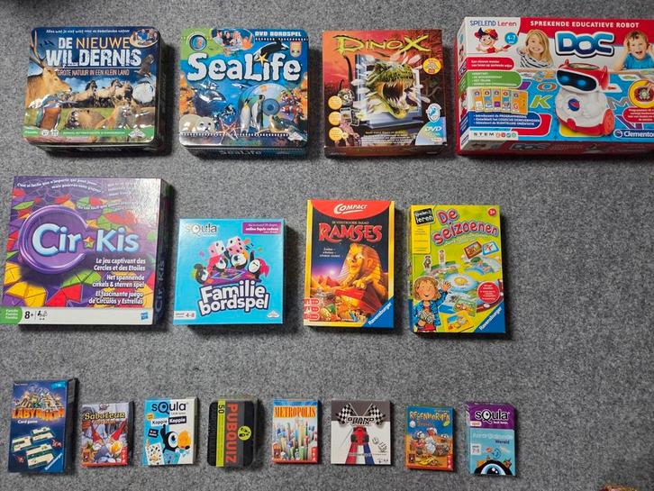 Diverse spellen, Kinderen en Baby's, Speelgoed | Overig, Zo goed als nieuw, Jongen of Meisje, Ophalen of Verzenden